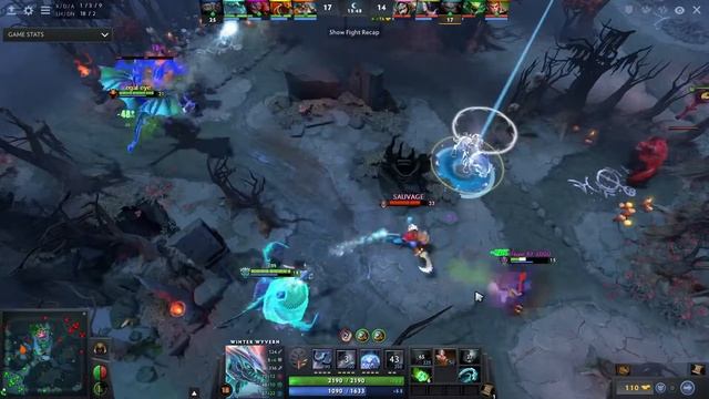 [Dota2 Winter Wyvern] Next level SUPPORT - Winter Wyvern | a Good supporter will bring Game alive