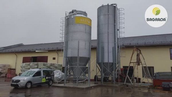 Бункеры для хранения корма и зерна | Оборудование SAGRADA