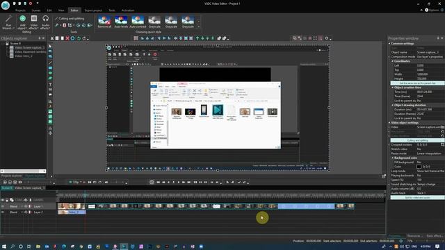 Fix Missing VSDC Menu and how to combine multiple clips into one. смотреть онлайн