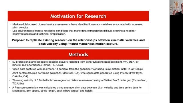Biomechanical Predictors of Velocity in Collegiate and Professional Baseball Ptichers Using pitchAI смотреть онлайн