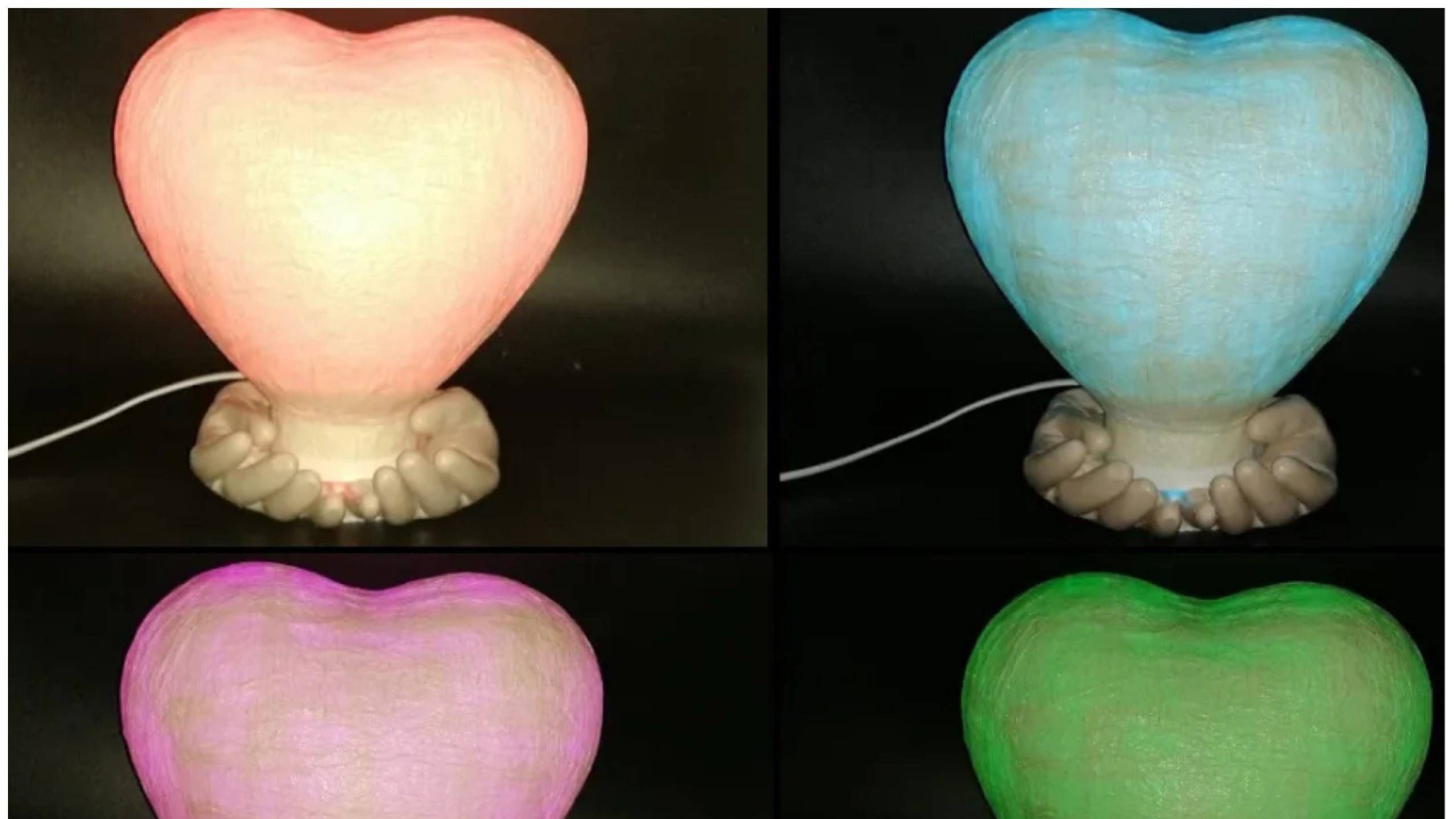 МК светильник _Сердце_. Декор для дома. Подарок своими руками. смотреть онлайн