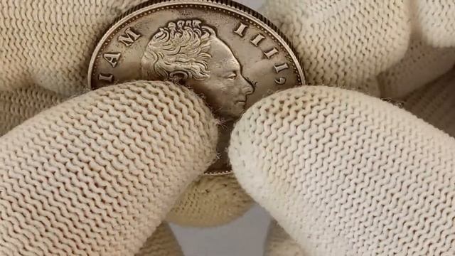 Индия - Британская 1 рупия, 1835 года. смотреть онлайн