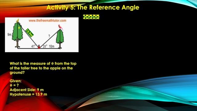 Mathematics Module 6 (Trigonometric Functions): Activity 5 - The Reference Angle смотреть онлайн