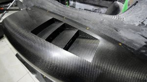 Как сделать карбоновые жабры на гоночном болиде