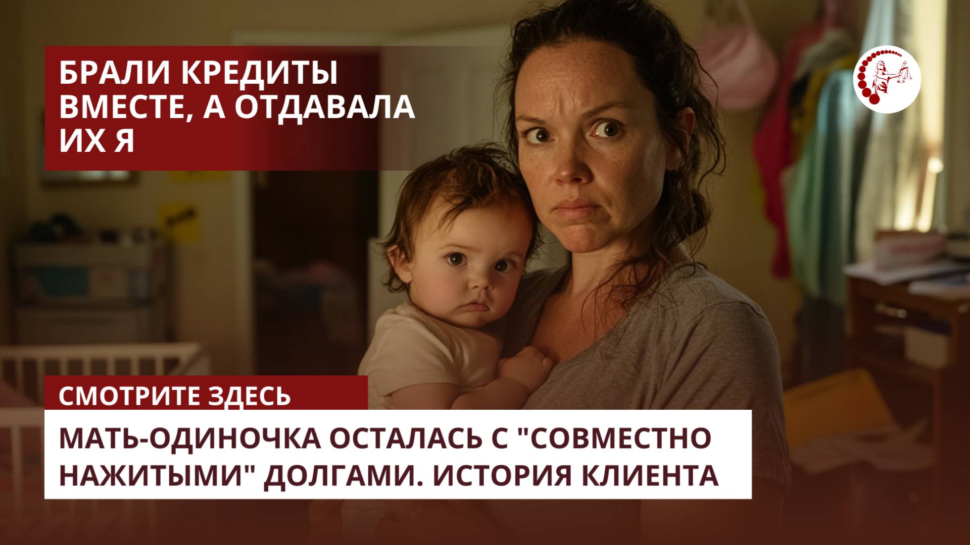 Мать-одиночка осталась с "совместно нажитыми" долгами. История клиента смотреть онлайн
