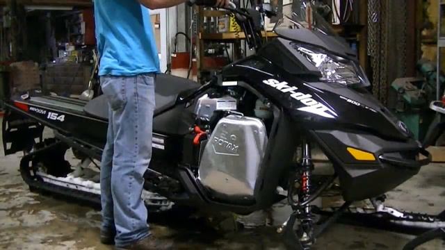 2013 Ski Doo 800 etec with J&T Can смотреть онлайн