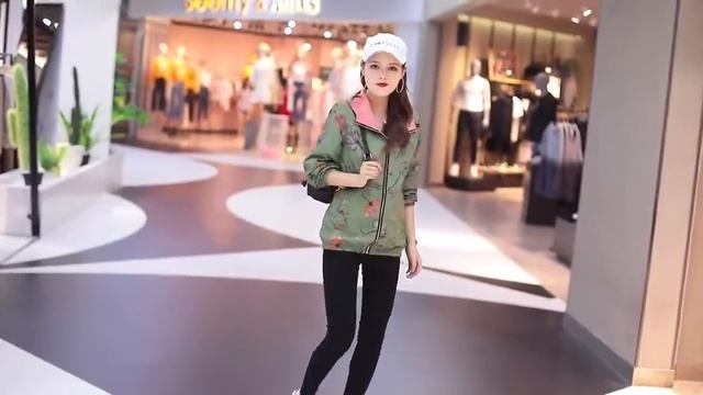 Printed reversible jacket women's hooded jacket смотреть онлайн