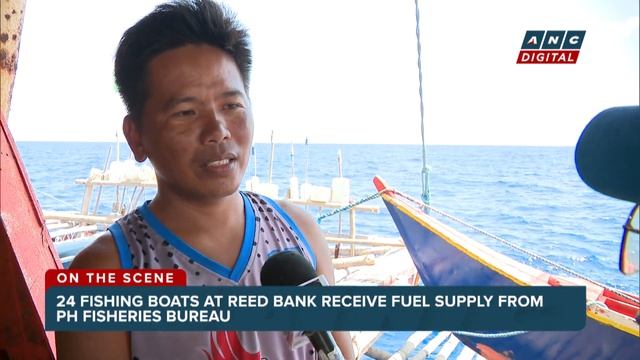 BFAR brings fuel supply to Filipino fishermen at Reed Bank despite presence of Chinese vessels | AN смотреть онлайн