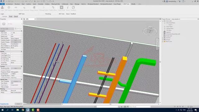 Revit Addin - Hanger Horizontal - DBIM Tools смотреть онлайн