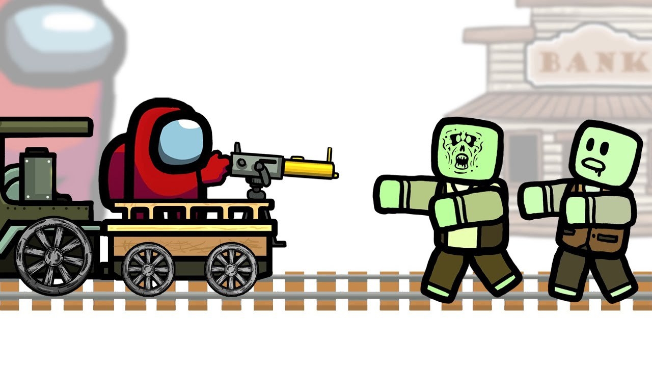 Амогус Убивает Зомби МЁРТВЫЕ РЕЛЬСЫ смотреть онлайн