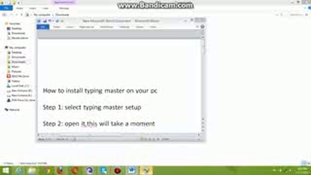 how to install typing master setup on yor pc .xvid смотреть онлайн