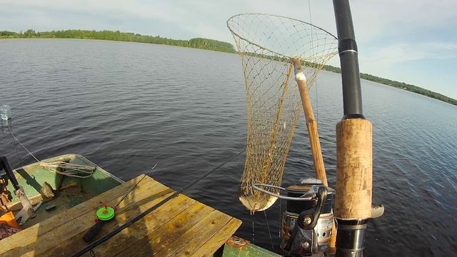 Рыбалка на Селигере,поплавок-матч Слайдер,поклёвки крупным планом