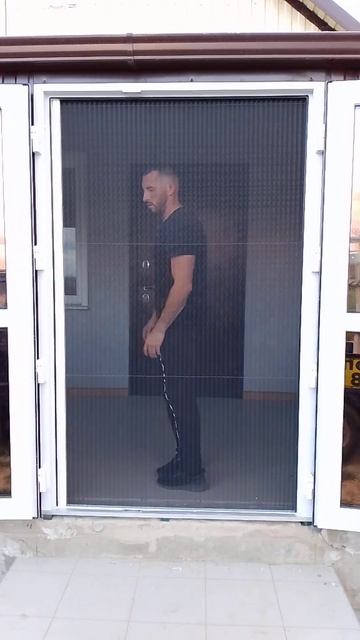 сетка гармошка на двери, противомоскитная сетка. смотреть онлайн