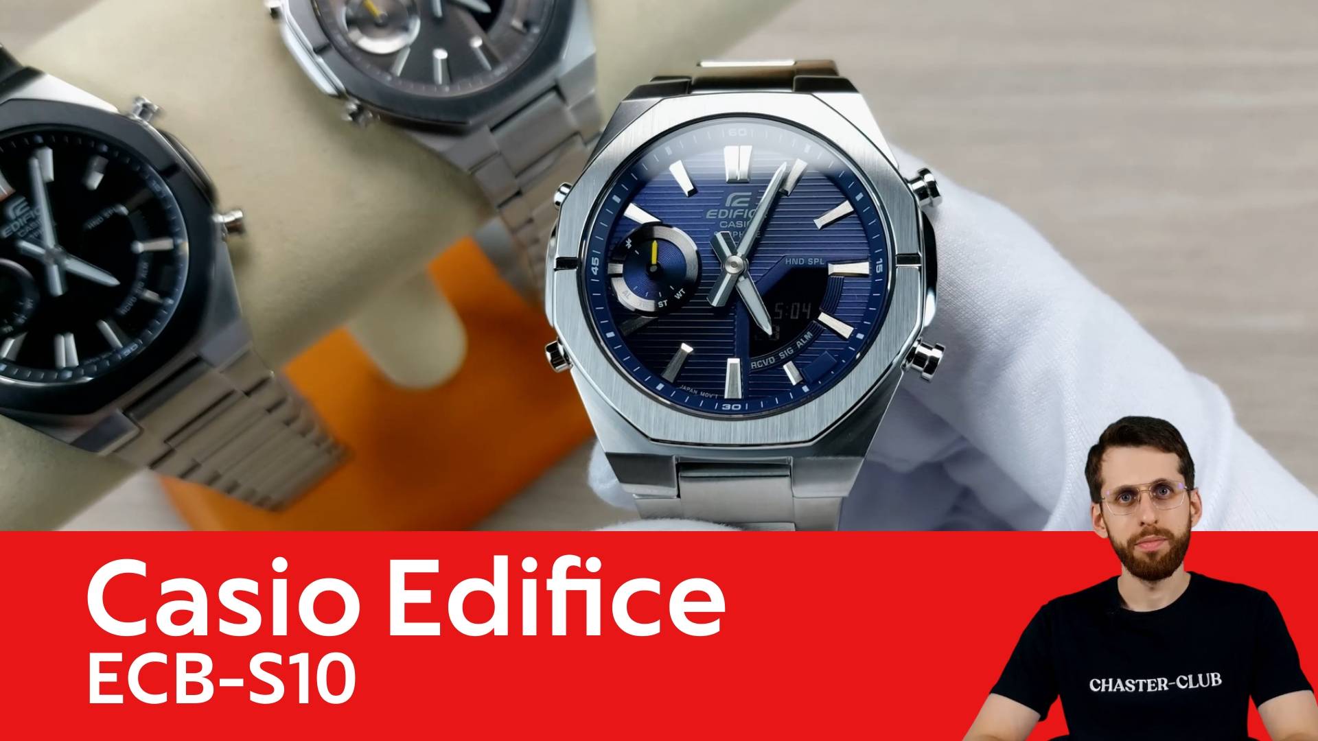 Бюджетно, тонко, технологично / Casio Edifice ECB-S10 смотреть онлайн