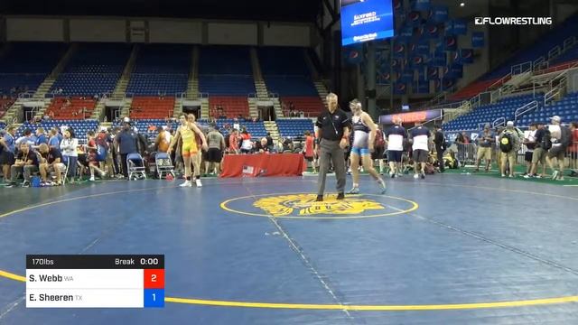 170 Lbs Cons 16 2 Shale Webb Washington Vs Eli Sheeren Texas смотреть онлайн