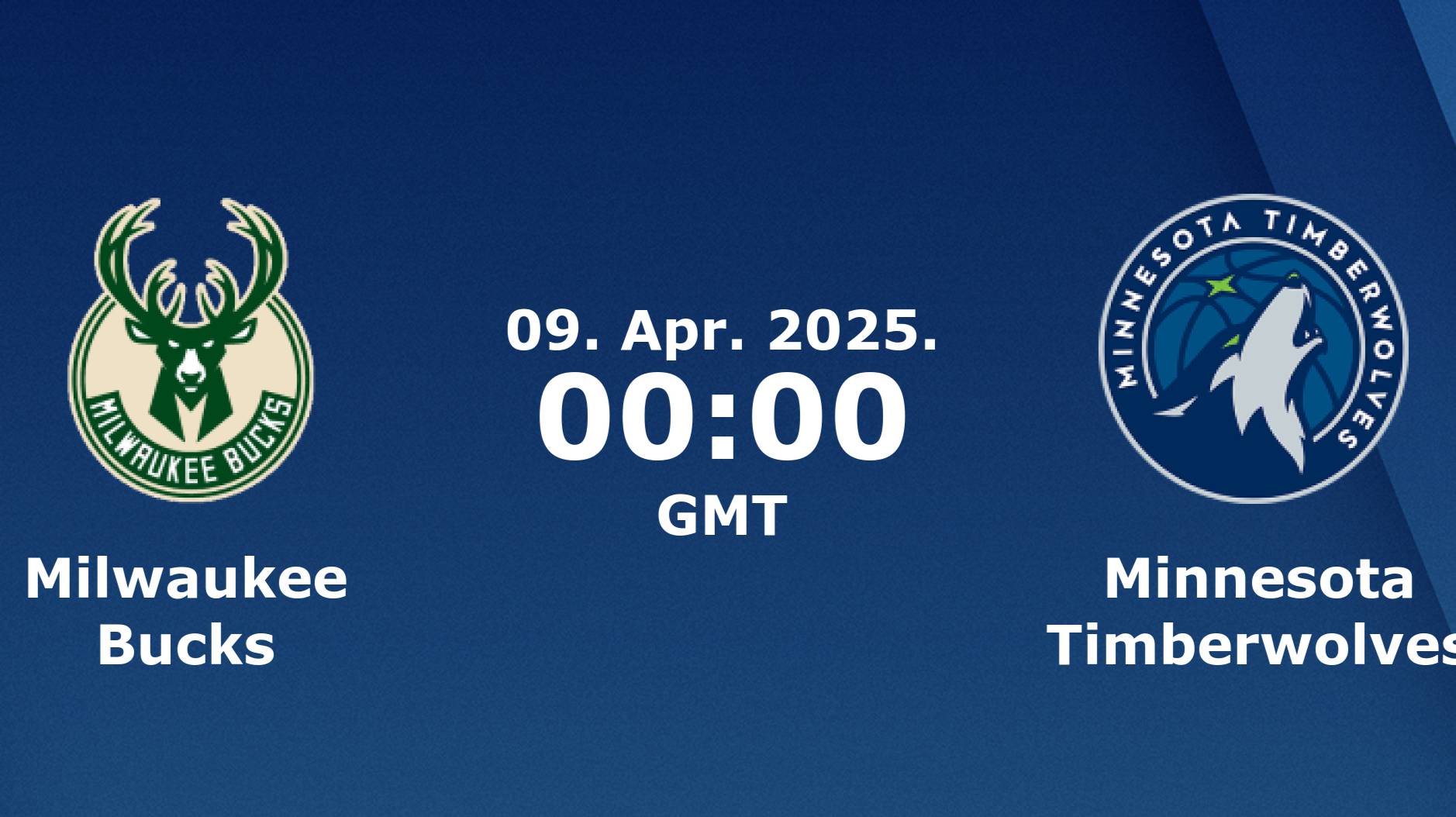 08.04.2025 | Милуоки Бакс— Миннесота Тимбервулвз | Bucks At Timberwolves