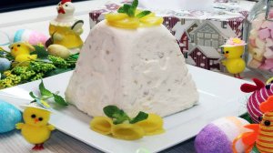 Творожная Пасха с Персиками