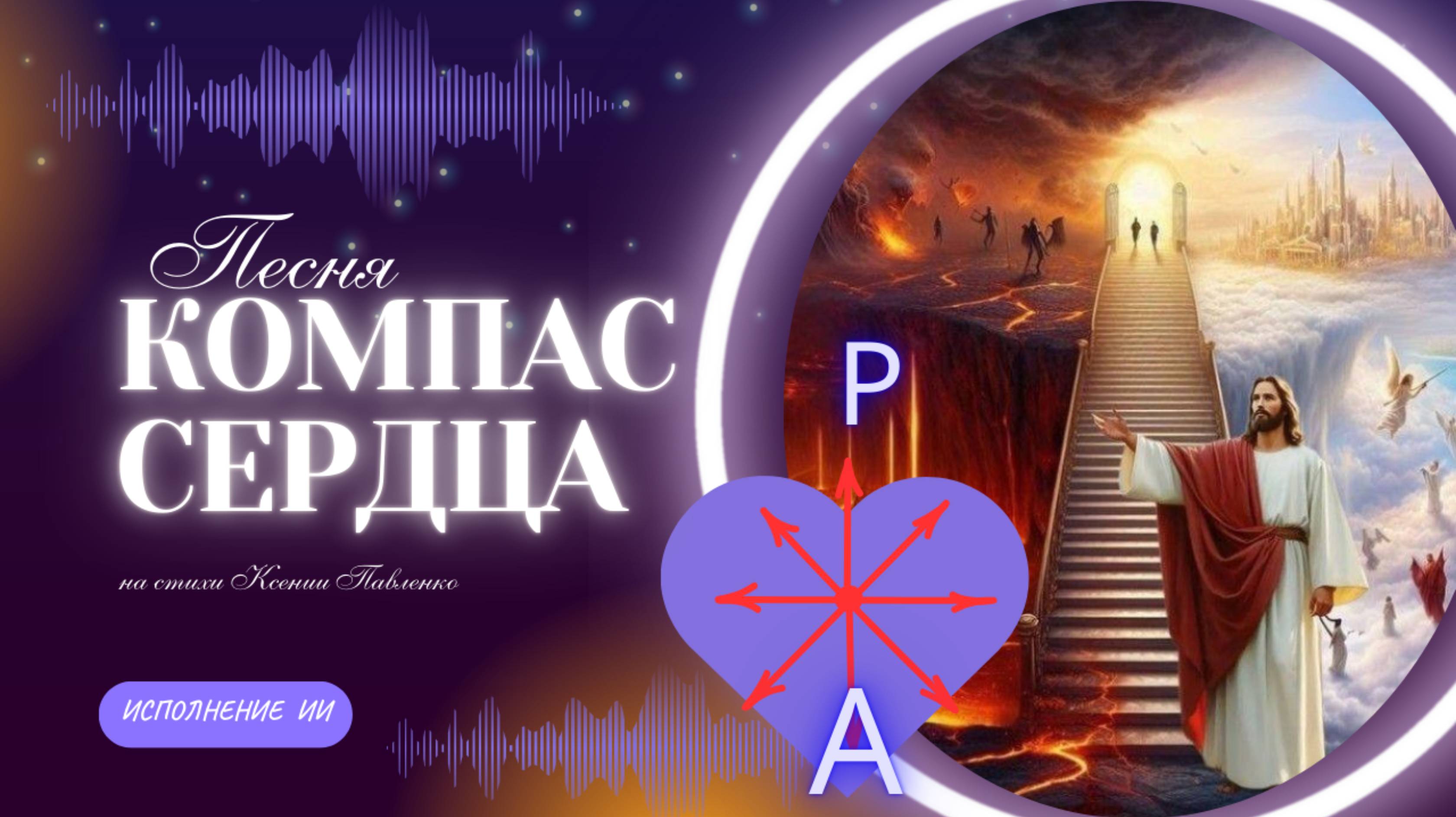 "КОМПАС СЕРДЦА " песня на стихи Ксении Павленко смотреть онлайн