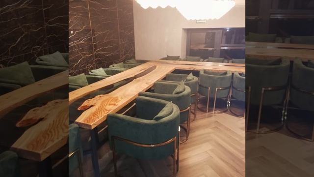 Столы из слебов