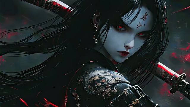 Вампирша - Самурай | Mystery of the Samurai Vampire - Живые Обои смотреть онлайн