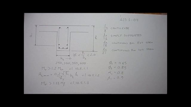 T5.1 Beam Design Proportions.wmv смотреть онлайн