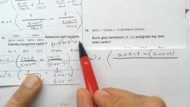 3 Adım Deneme Sınavları | AYT | Sayısal | 1. Adım 1. Deneme | Matematik Testi | 2024 | MEB | EBA смотреть онлайн