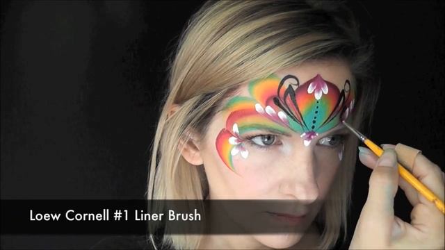 Floral Fantasy Mask Face Painting Tutorial смотреть онлайн