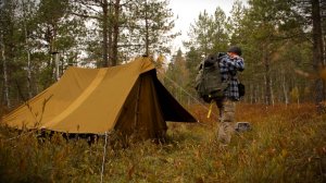 В палатке СССР на осеннем болоте с Муськой
