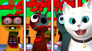 Я ПОПАЛ В МИР СПРУНКИ В РОБЛОКС КОТЁНОК КРОНОС