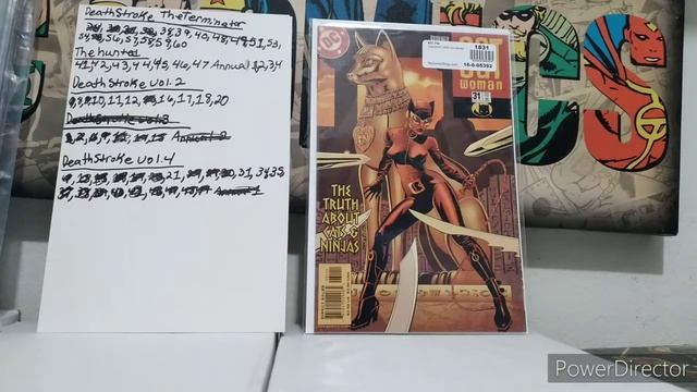 Comic Haul #68 TitansQuest Finale And Finishing My Catwoman Adam Hughes Run смотреть онлайн