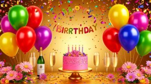 С Днем рожденья, поздравляю! С Днем рождения!