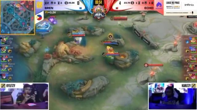 MPL PH BREN vs ECHO GAME 3 Full Game Highlights Match 1 смотреть онлайн