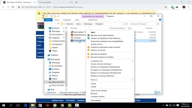 !!Como Descargar Winrar 64 Bits 2018!! смотреть онлайн