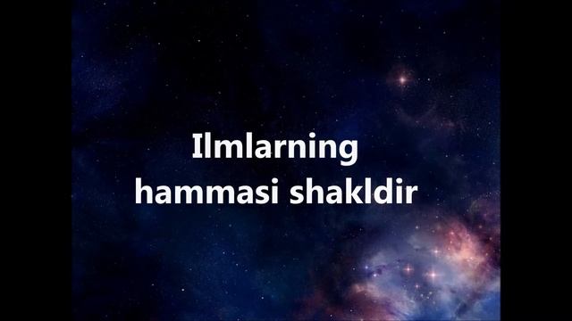 Jaloliddin Rumiy. Ilm Haqida Hikmatlar.