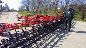 Лафетный культиватор на эластомерах КПМ-7! Обзор!