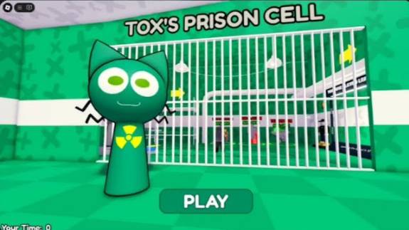 ☢ ТОКСИЧНЫЙ СПУРНКИ(SPRUNKI'S) PRISON RUN! Obby в РОБЛОКС