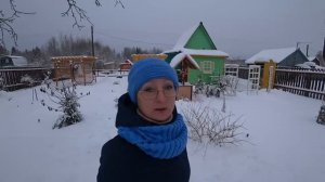 6 соток в январе 2021 года. На даче тихо и светло, а в сердце радость и тепло