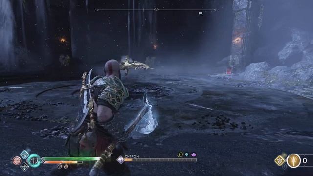 God of War Королева Валькирий Сигрюн в слоу мо, сложность достойное испытание смотреть онлайн