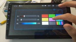 Как поменять цвет сенсорных кнопок на магнитоле LeTrun?