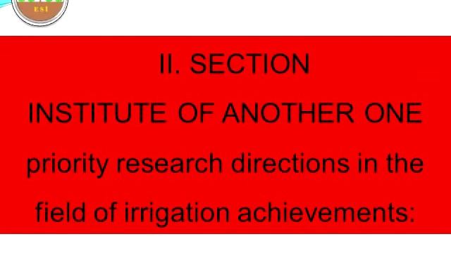 Applicability of methods and technologies of drip irrigation in Azerbaijan смотреть онлайн