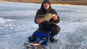 ЛОВЛЯ ЛЕЩА ЗИМОЙ НА МОРМЫШКУ / ЗИМНЯЯ #рыбалка на Леща