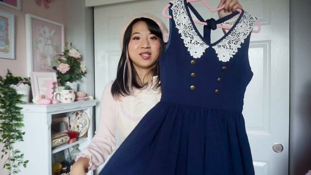 2023 Lolita Wardrobe Tour (and Closet Cleanout) - Sweet & Classic Styles смотреть онлайн