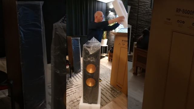 Unboxing Klipsch Rp-8000f Ii WALNUT