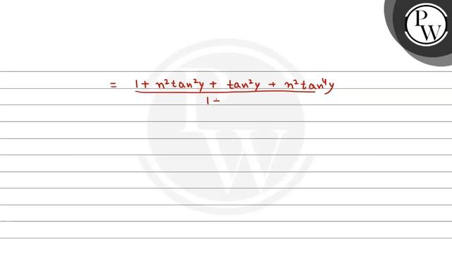 If \( \tan x=n \). tany, \( n \in R^{+} \), then maximum value of \( \sec ^{2}(x-y) \) is equal ... смотреть онлайн