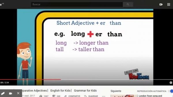 Comparatives ︳Comparative Adjectives ︳English for Kids ︳Grammar for Kids - YouTube
