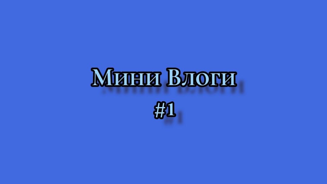 Мини Влоги #1 Поход на лыжи