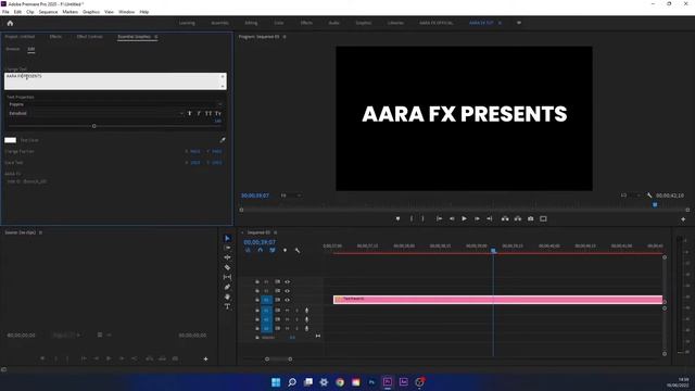 10 Free Motion Text Animation Presets l Templates for Adobe Premiere Pro Part 1 l AARA FX смотреть онлайн