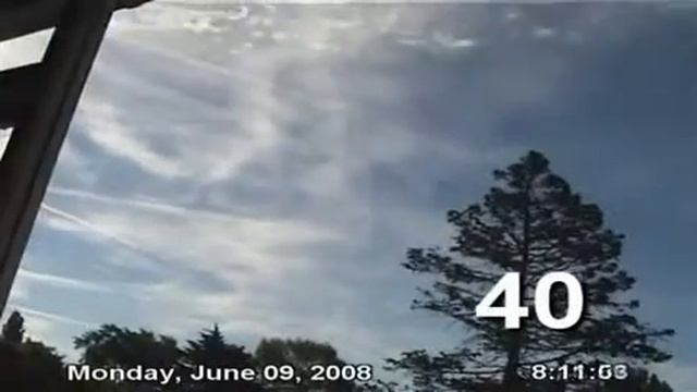 Химтрейлы 100%_ускоренное видео_1 смотреть онлайн