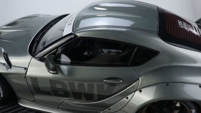 Ignition Model 1:18 LB-WORKS TOYOTA SUPRA (A90) Gun Metallic IG2657 resin car model available now смотреть онлайн