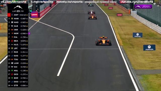 Макс и Ландо на пит стопе - Япония 2025 (никто не оштрафован) смотреть онлайн